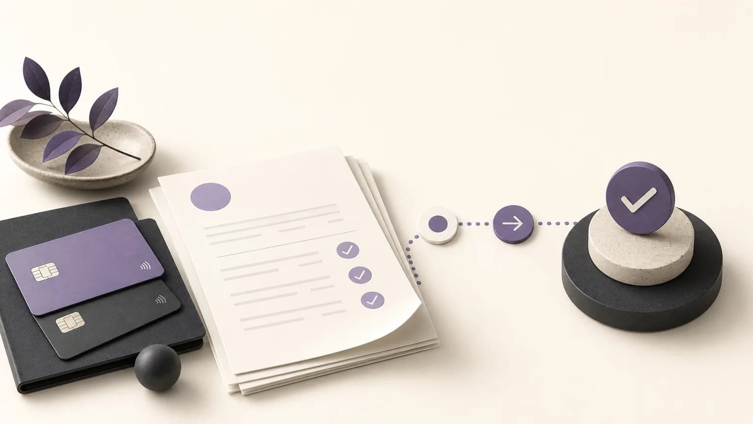 Illustration of a customer payment review path from an open amount to a documented accounting match